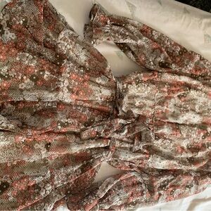 Floral Long-Sleeve Dress